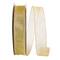 Reliant 1.5" x 50yd. Gold Mesh Value Wired Ribbon